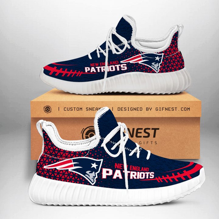 JWFancy New England Patriots Reze Sneakers Shoes For Men And Women