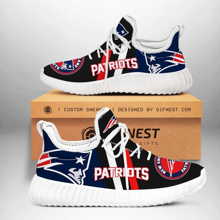 JWFancy New England Patriots Reze Sneakers Shoes For Men And Women
