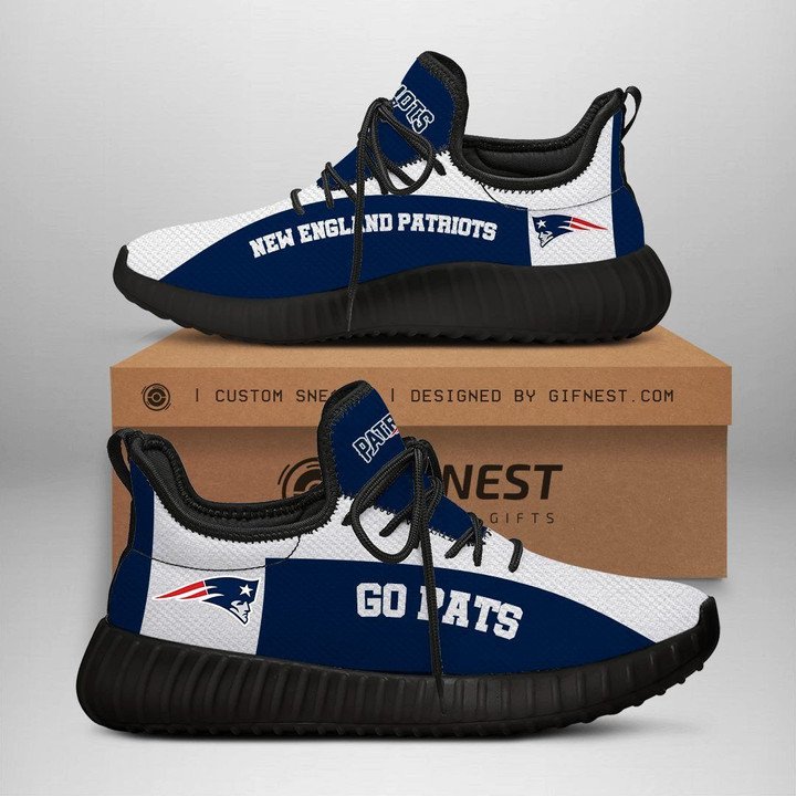JWFancy New England Patriots Reze Sneakers Shoes For Men And Women