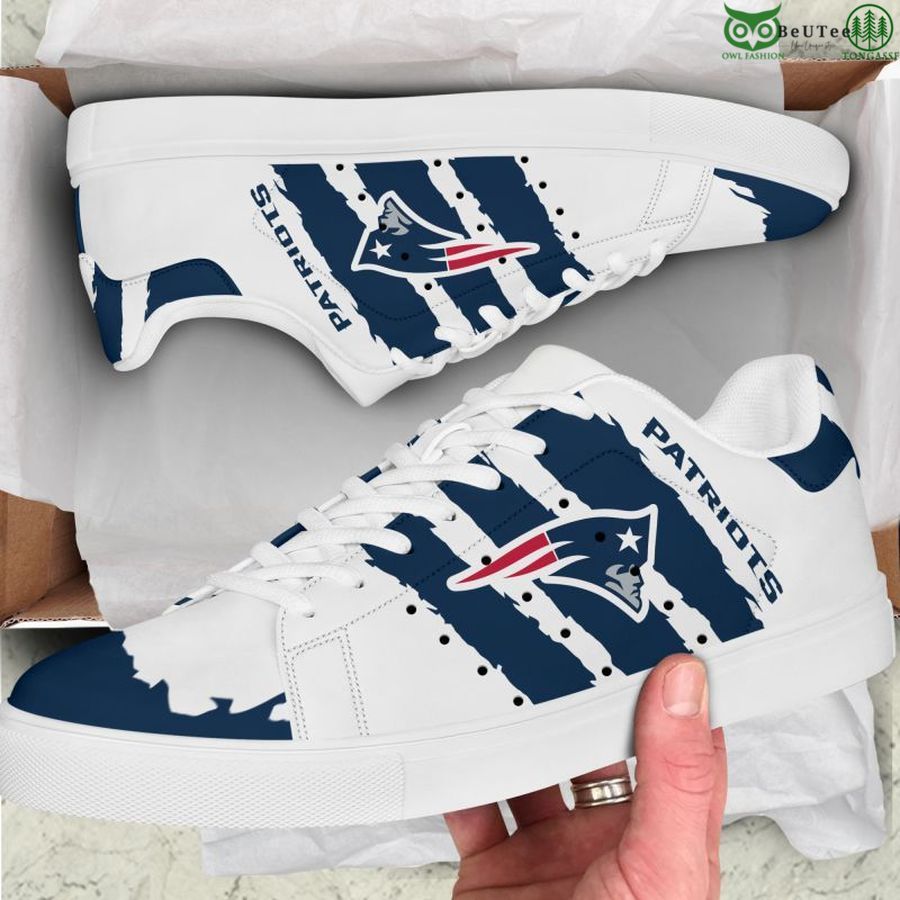 JWFancy New England Patriots Skate Stan Shoes Sneakes For Men And Women