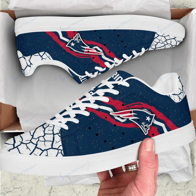 JWFancy New England Patriots Skate Stan Shoes Sneakes For Men And Women