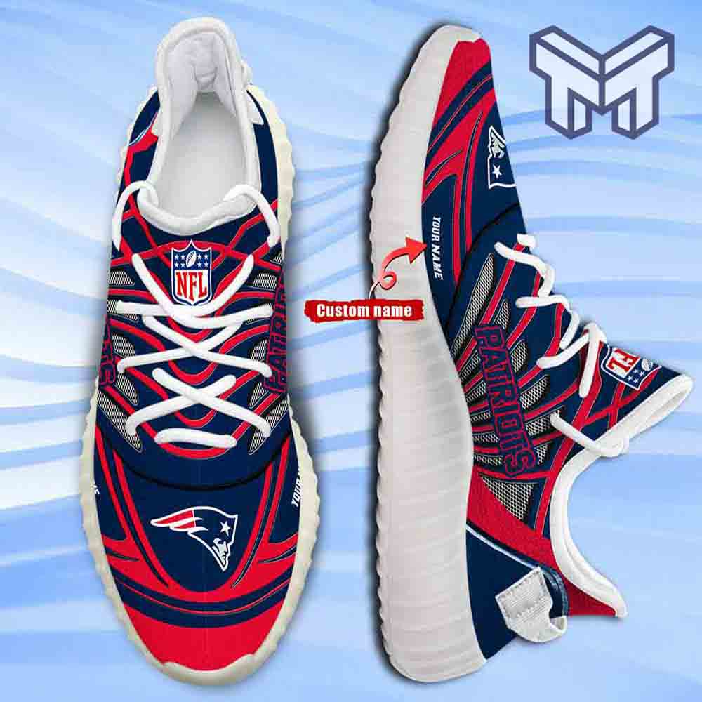 JWFancy New England Patriots Yeezy Boost Shoes For Men And Women