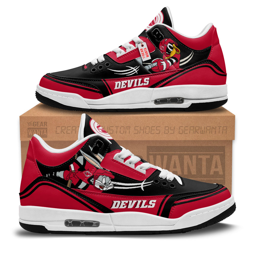 JWFancy New Jersey Devils AJ3 Sneakers Shoes For Men And Women