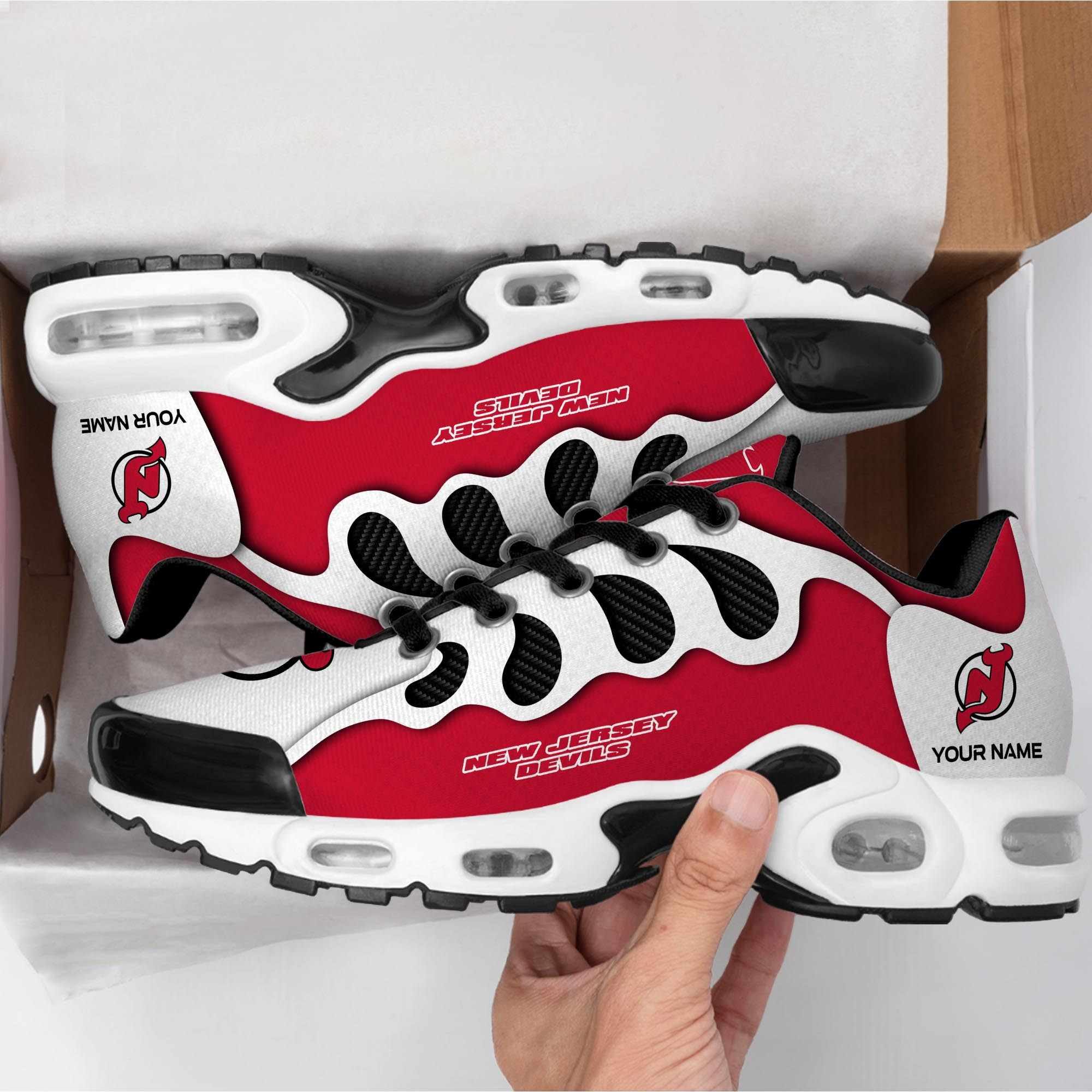 JWFancy New Jersey Devils TN Shoes Sneakers For Men And Women
