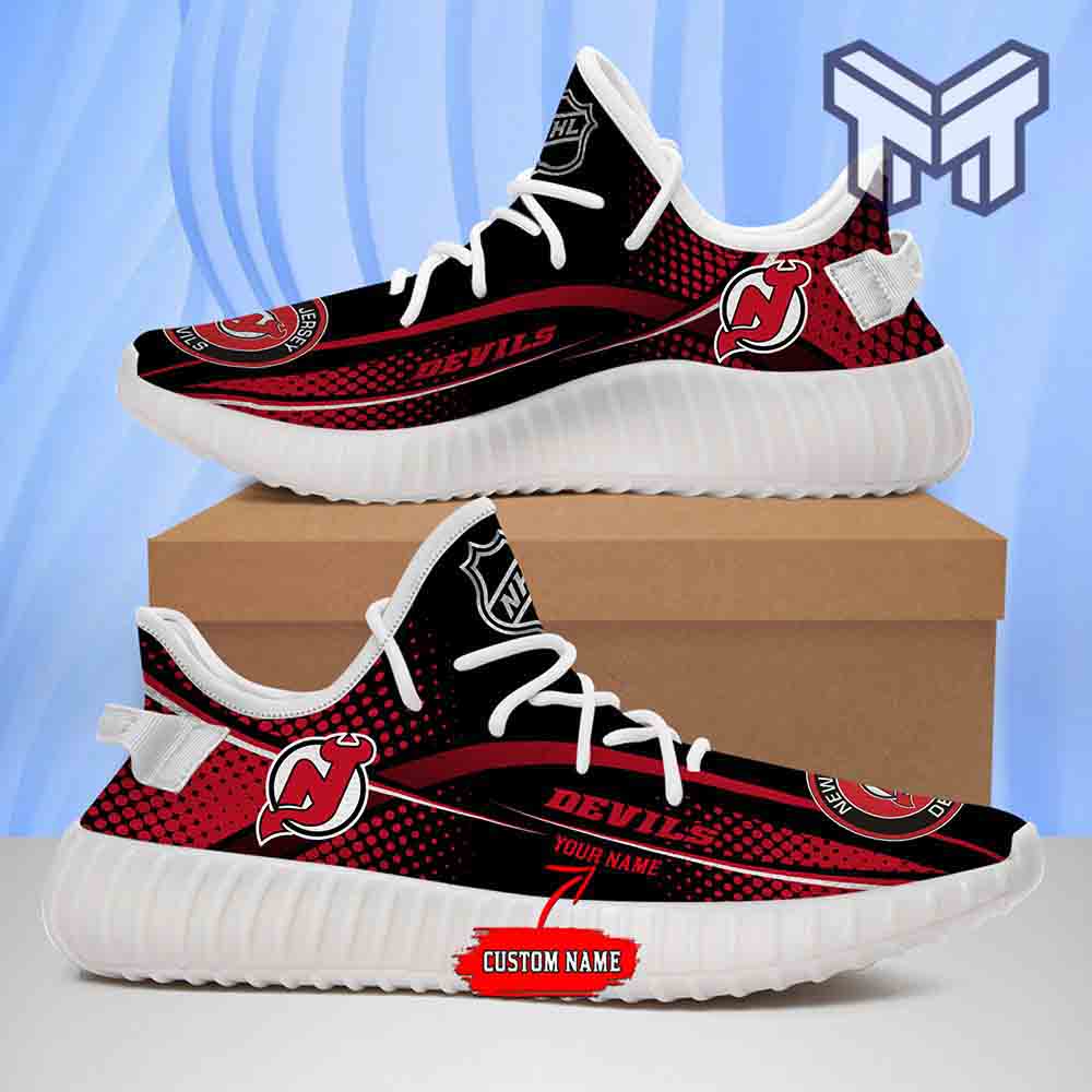 JWFancy New Jersey Devils Yeezy Boost Shoes For Men And Women