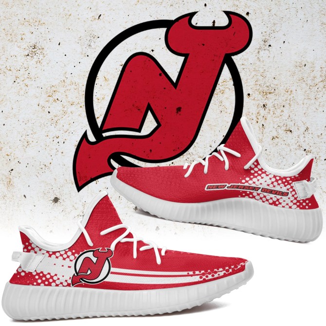 JWFancy New Jersey Devils Yeezy Boost Shoes For Men And Women