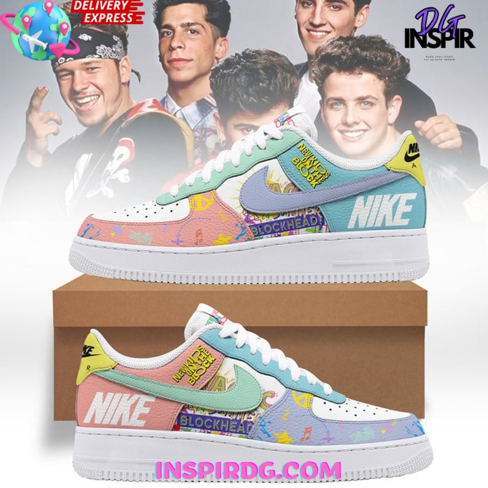 JWFancy New Kids On The Block Air Low-Top Sneakers Shoes For Men And Women
