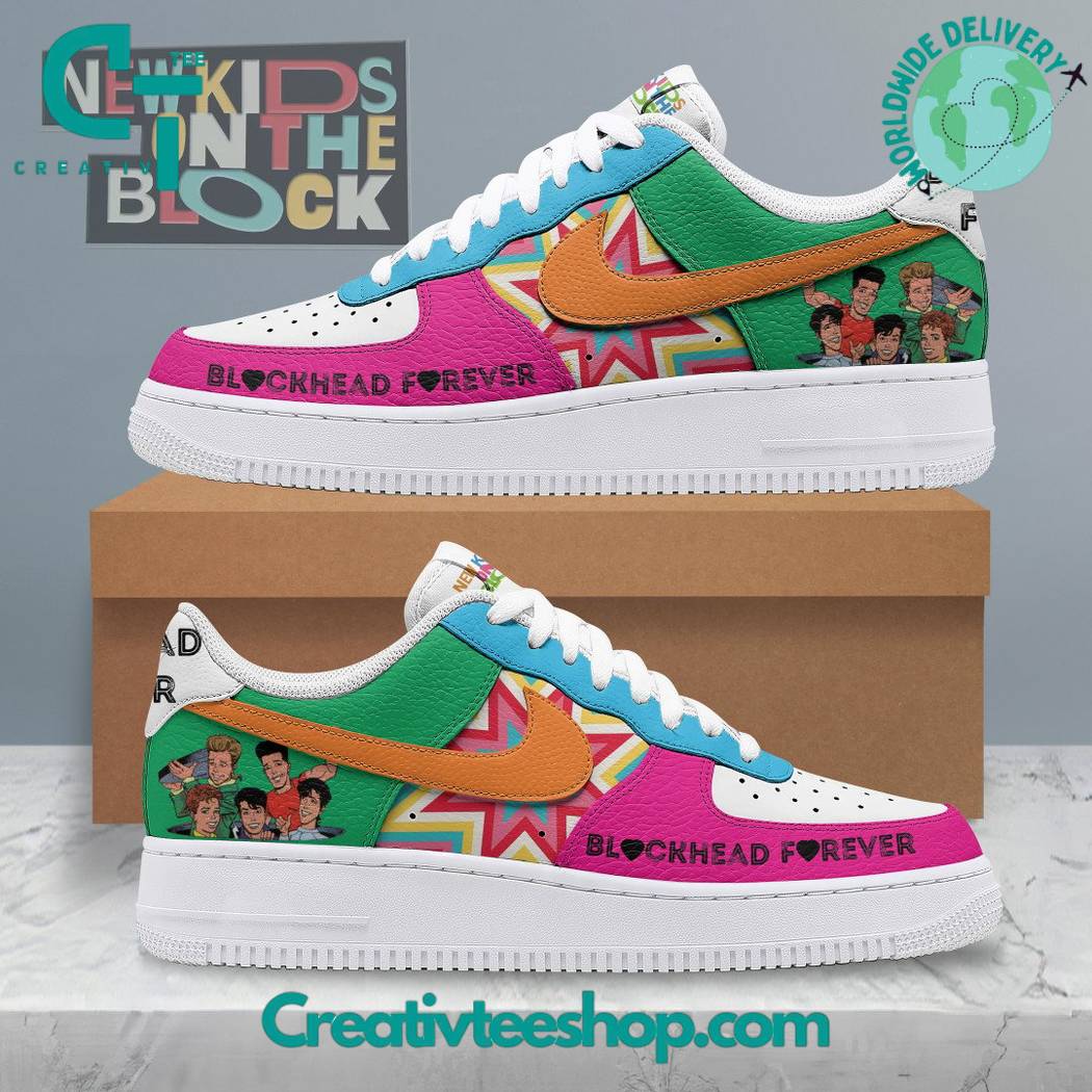 JWFancy New Kids on the Block Air Low-Top Sneakers Shoes For Men And Women