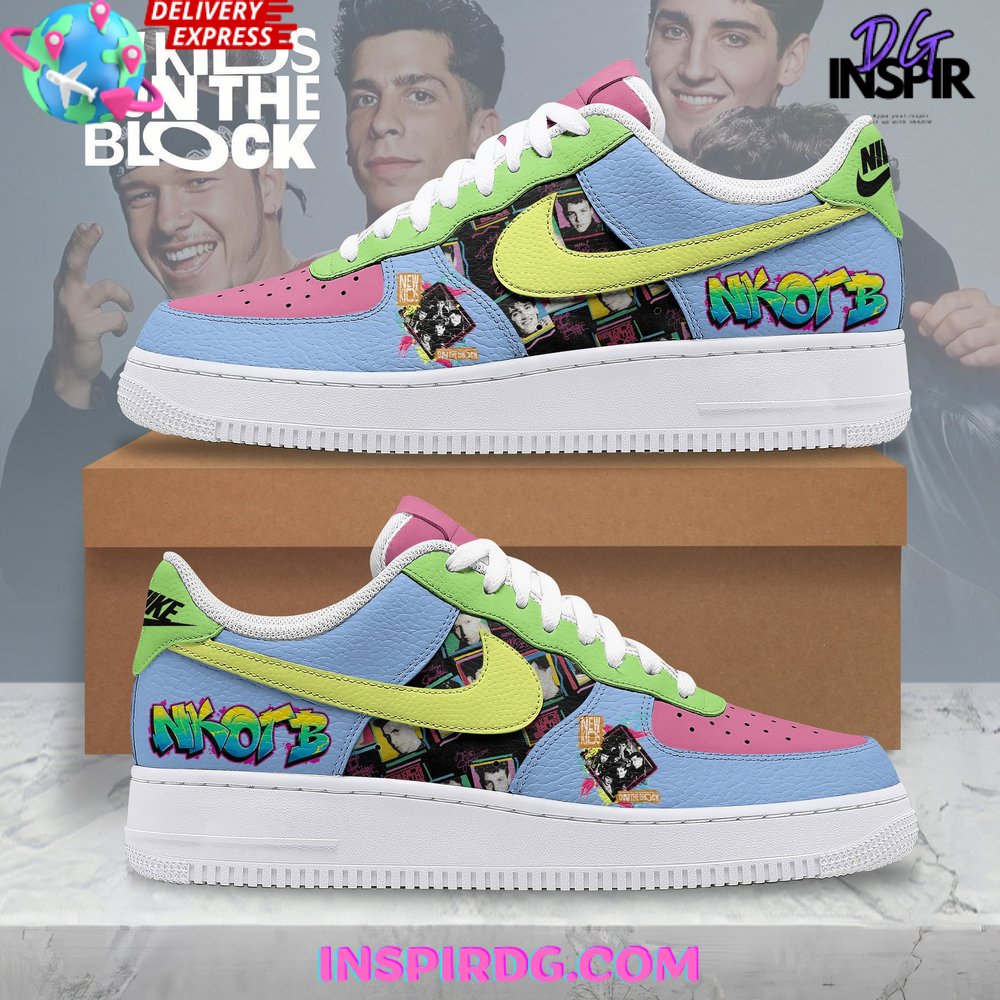 JWFancy New Kids On The Block Air Low-Top Sneakers Shoes For Men And Women