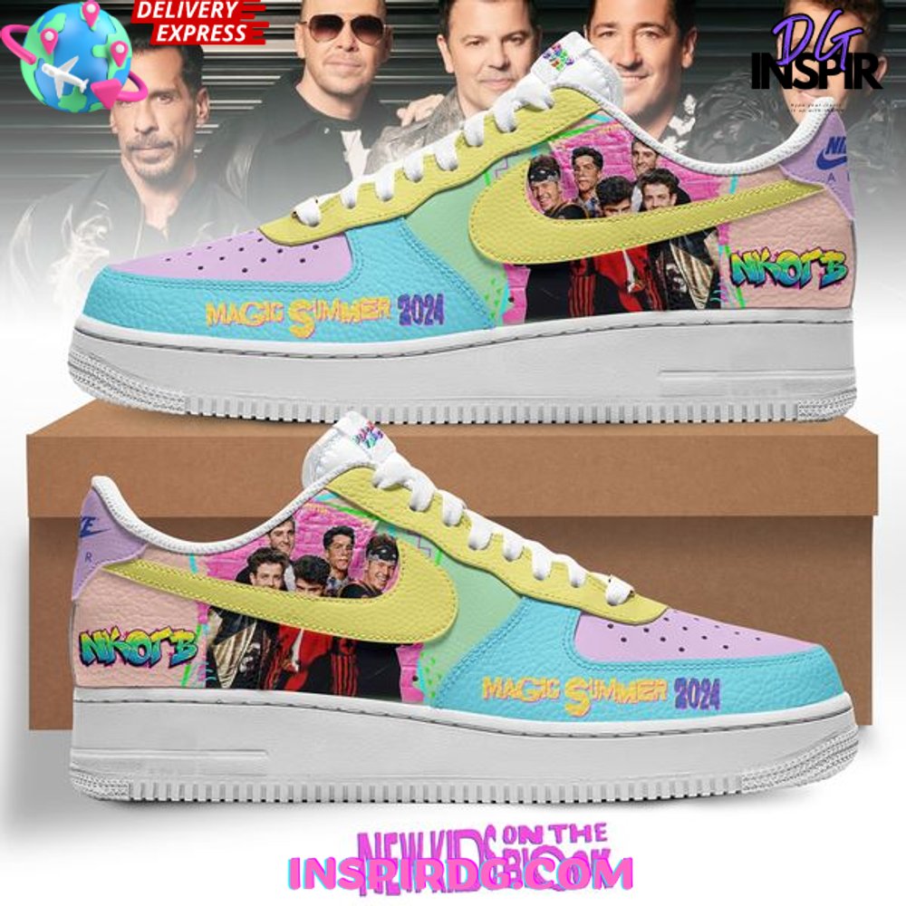 JWFancy New Kids On The Block Air Low-Top Sneakers Shoes For Men And Women