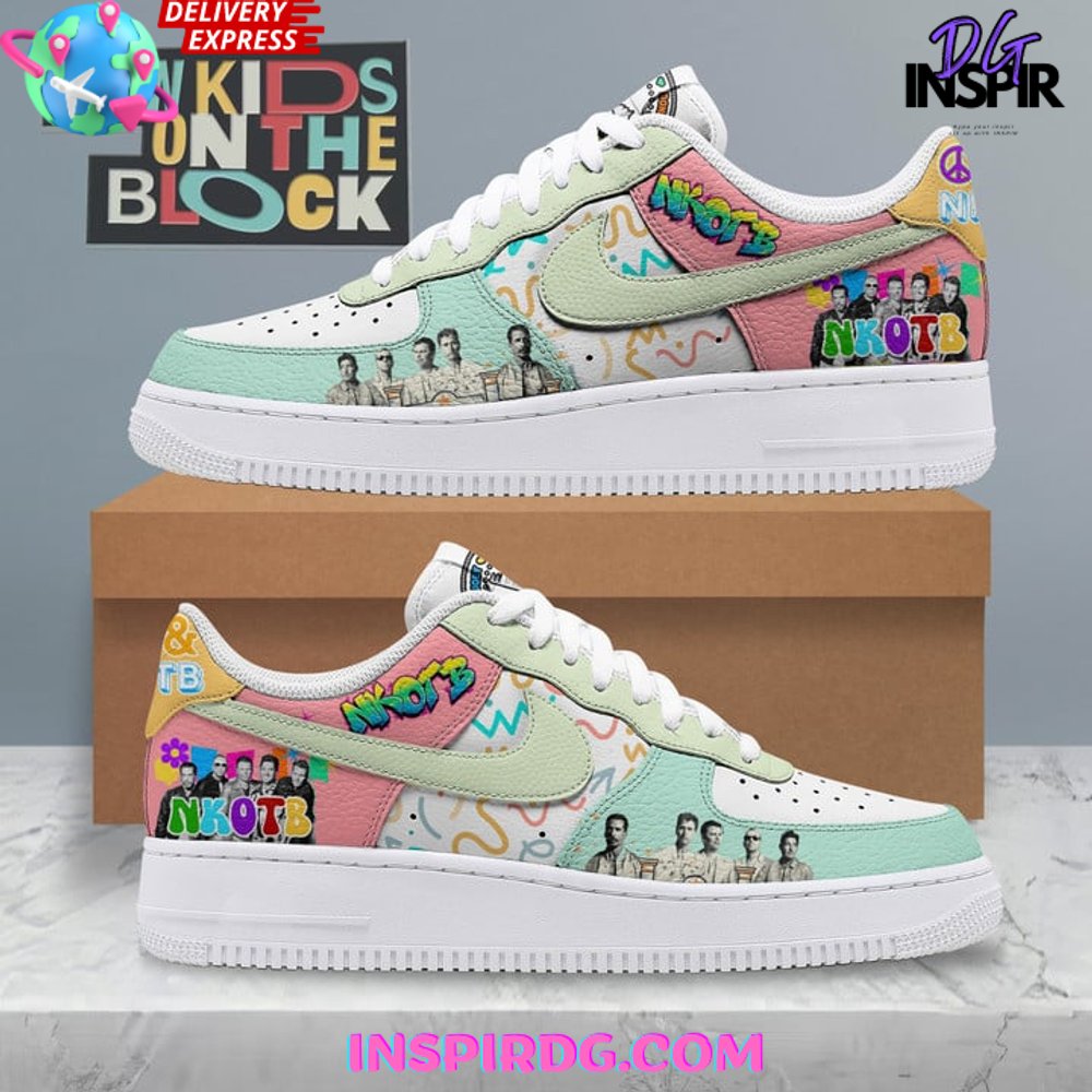 JWFancy New Kids On The Block Air Low-Top Sneakers Shoes For Men And Women