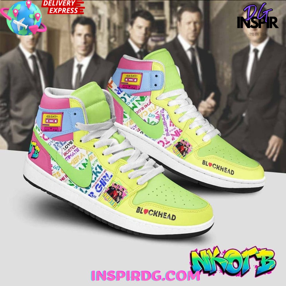 JWFancy New Kids On The Block AJ1 High Sneakers Shoes For Men And Women