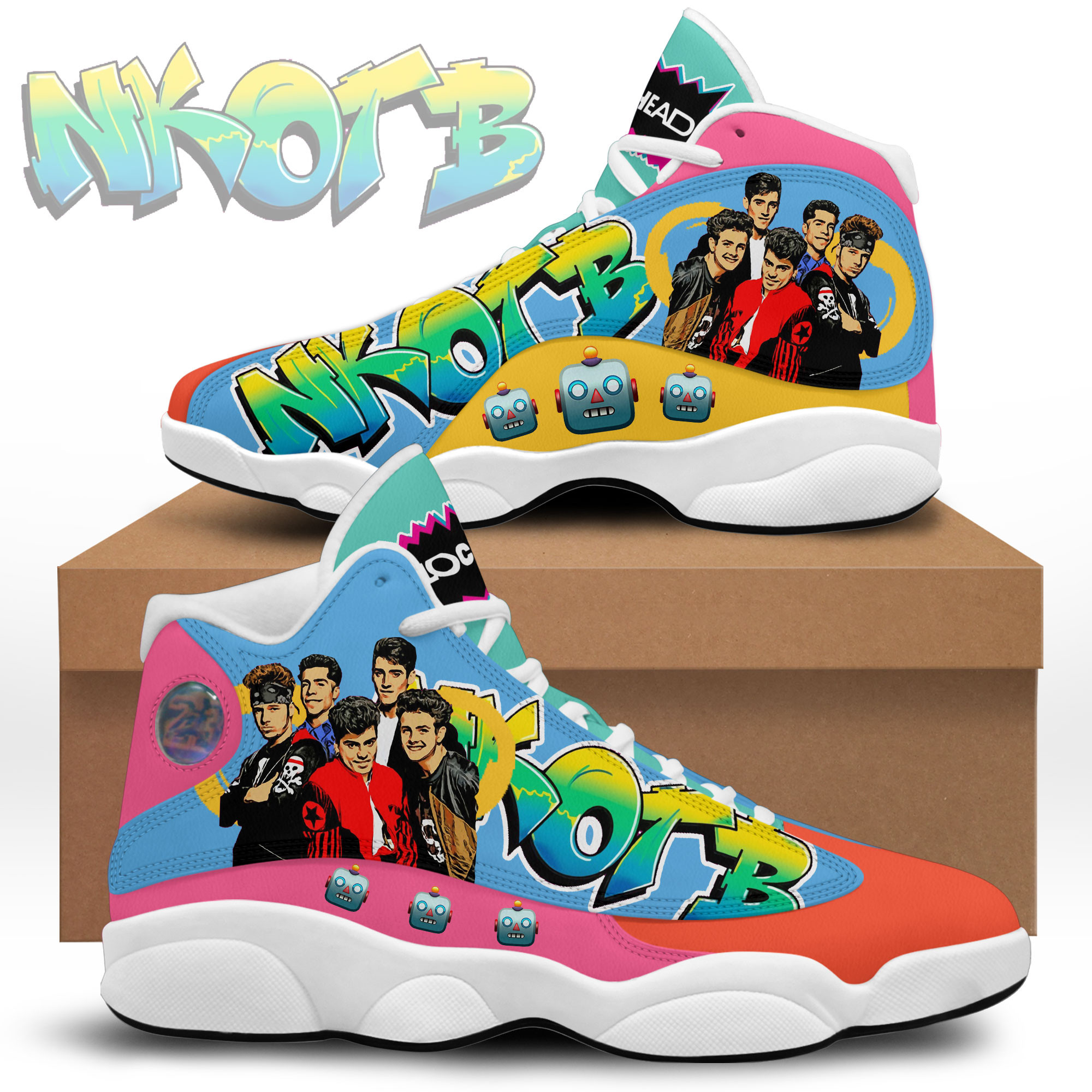 JWFancy New Kids on the Block AJ13 Sneakers Shoes For Men And Women