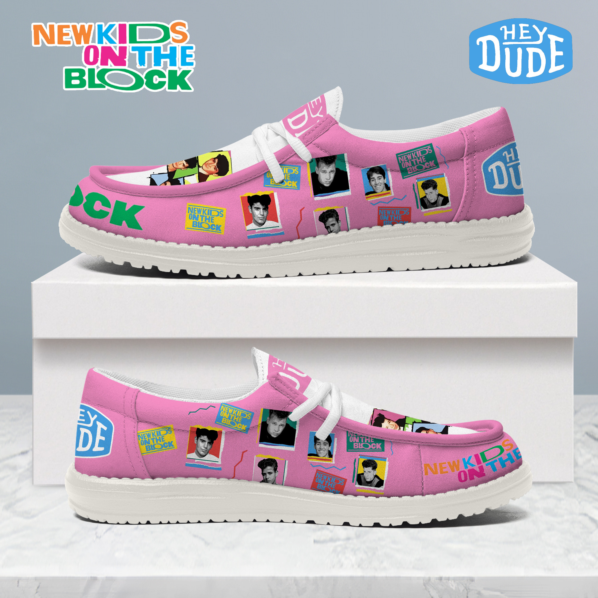 JWFancy New Kids on the Block – Custom Name Hey Dude