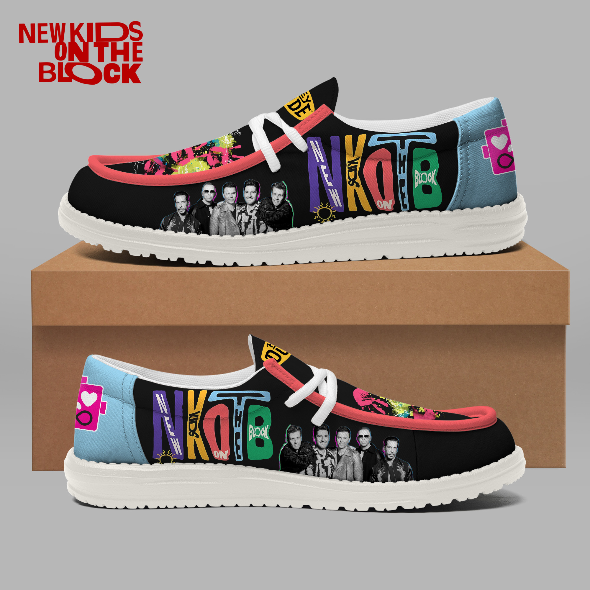JWFancy New Kids on the Block – Custom Name Hey Dude
