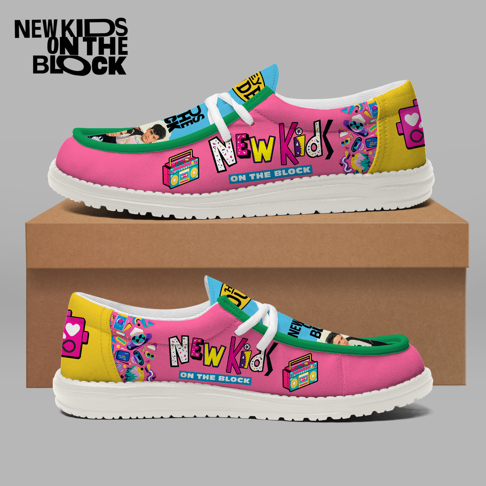 JWFancy New Kids on the Block – Custom Name Hey Dude