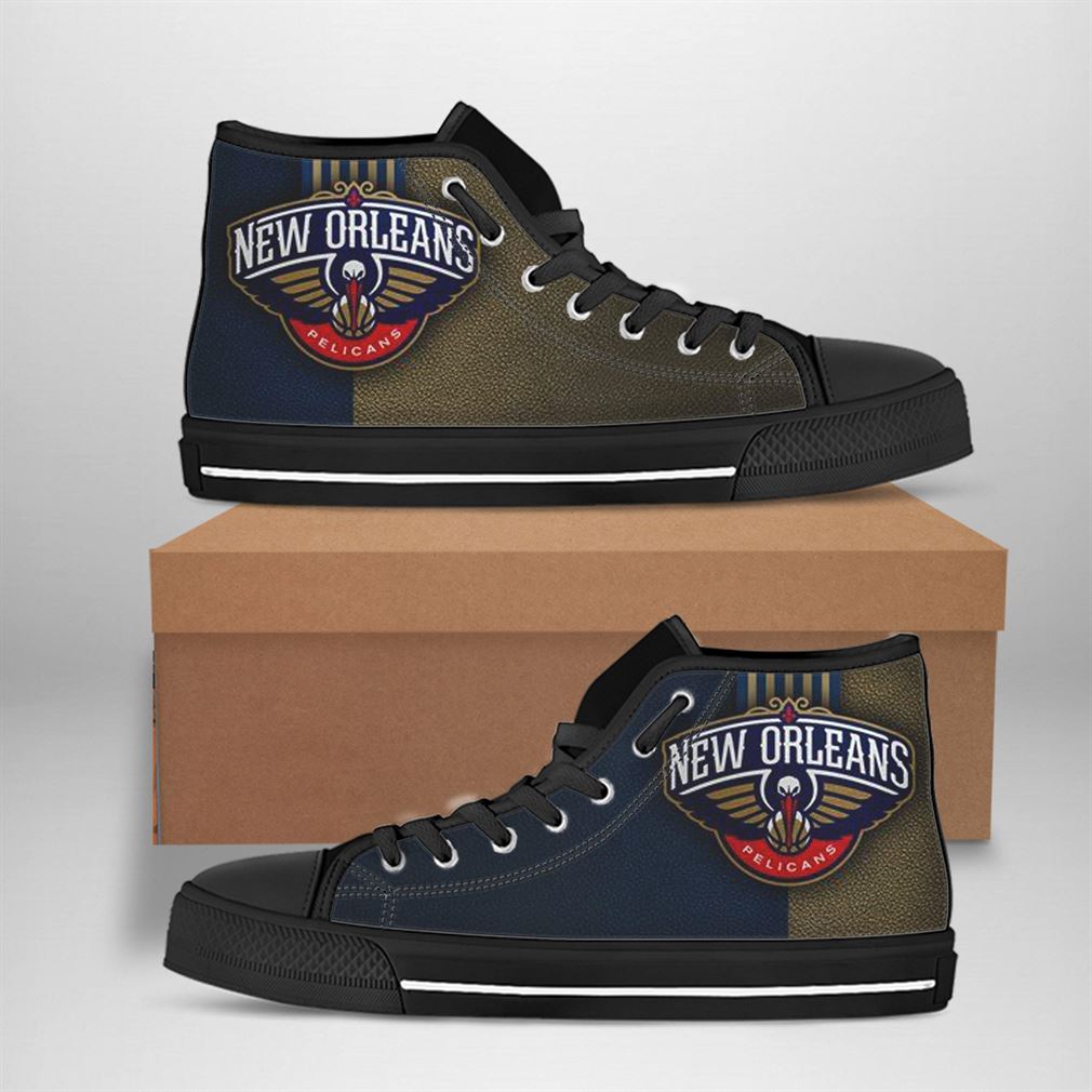 JWFancy New Orleans Pelicans High Top Canvas Sneakers Shoes For Men And Women