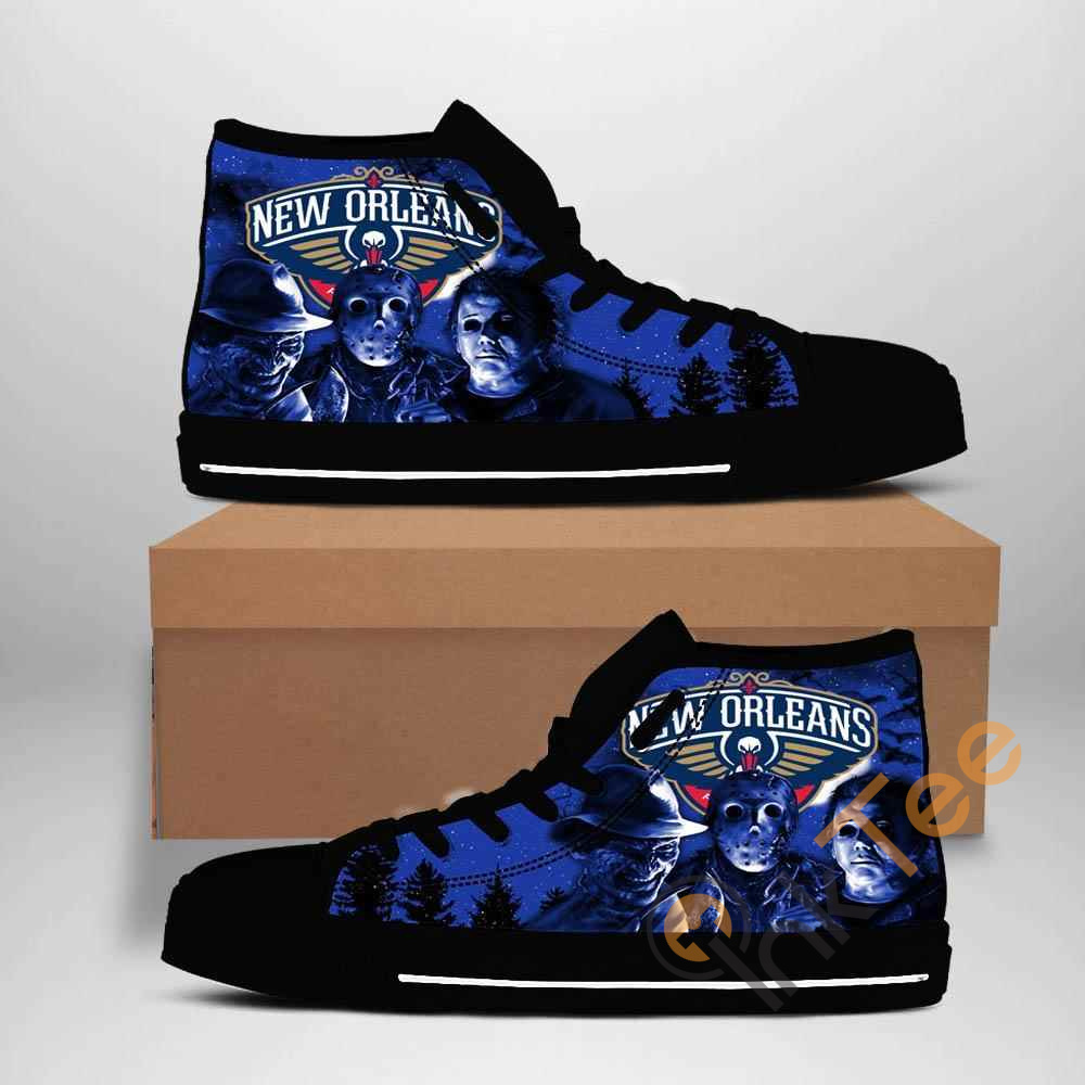 JWFancy New Orleans Pelicans Low Top Canvas Sneakers Shoes For Men And Women