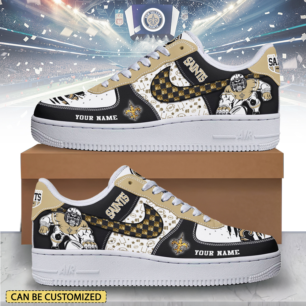 JWFancy New Orleans Saints Air Low-Top Sneakers Shoes For Men And Women