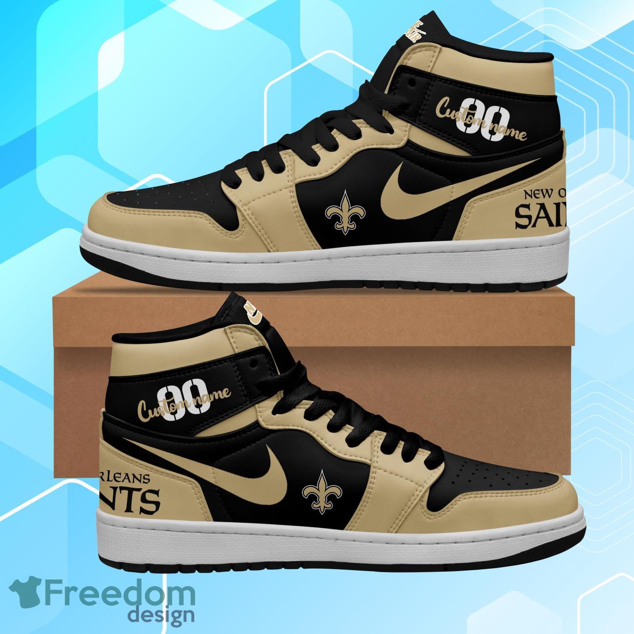 JWFancy New Orleans Saints AJ1 High Sneakers Shoes For Men And Women