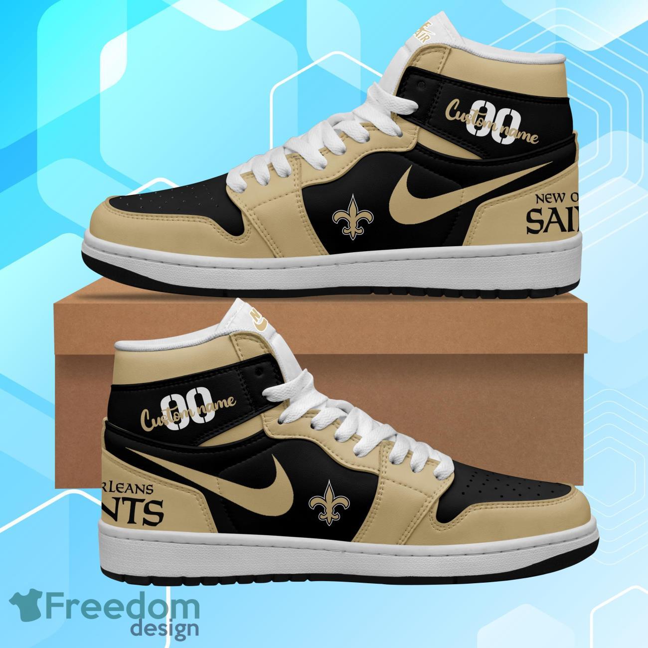 JWFancy New Orleans Saints AJ1 High Sneakers Shoes For Men And Women