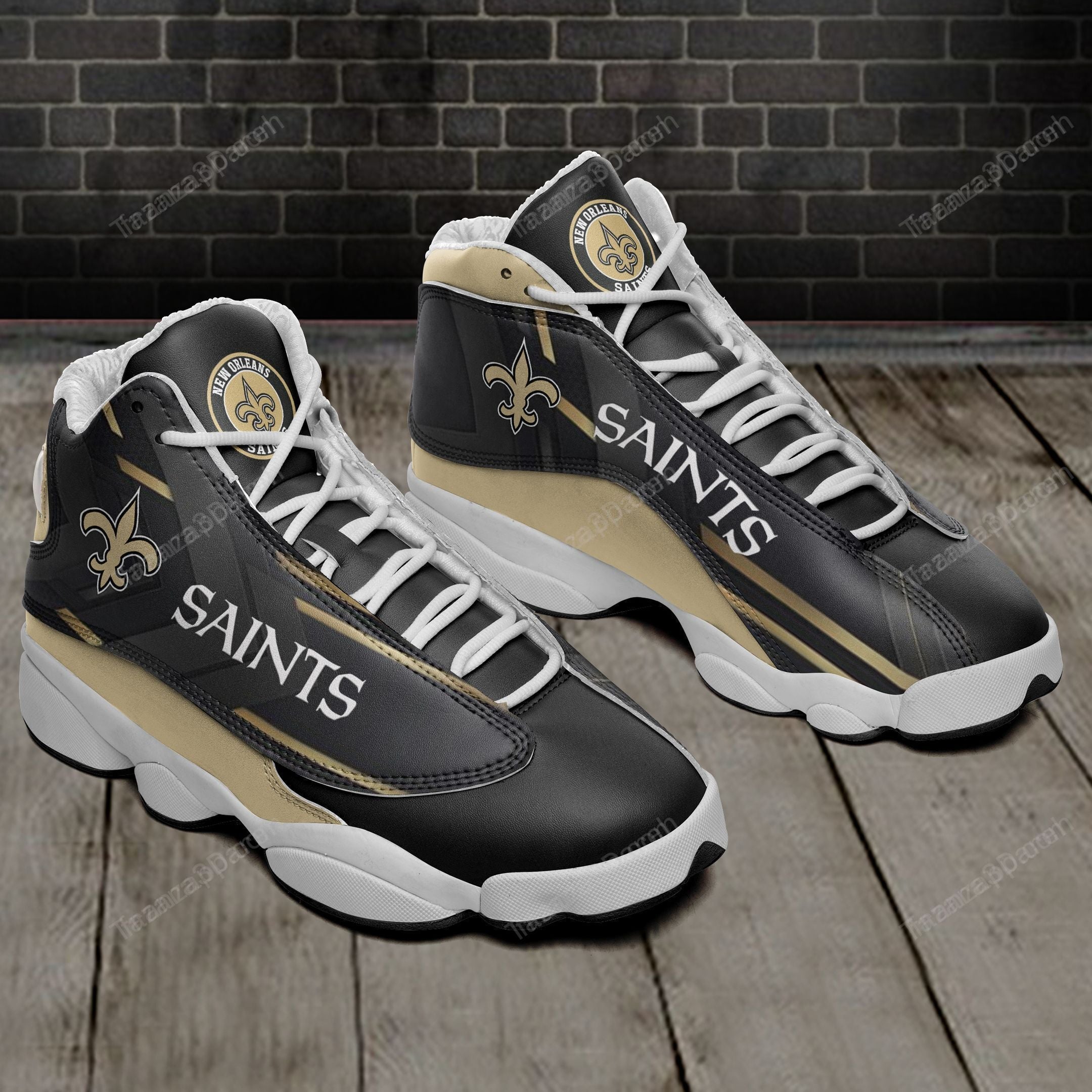 JWFancy New Orleans Saints AJ13 Sneakers Shoes For Men And Women