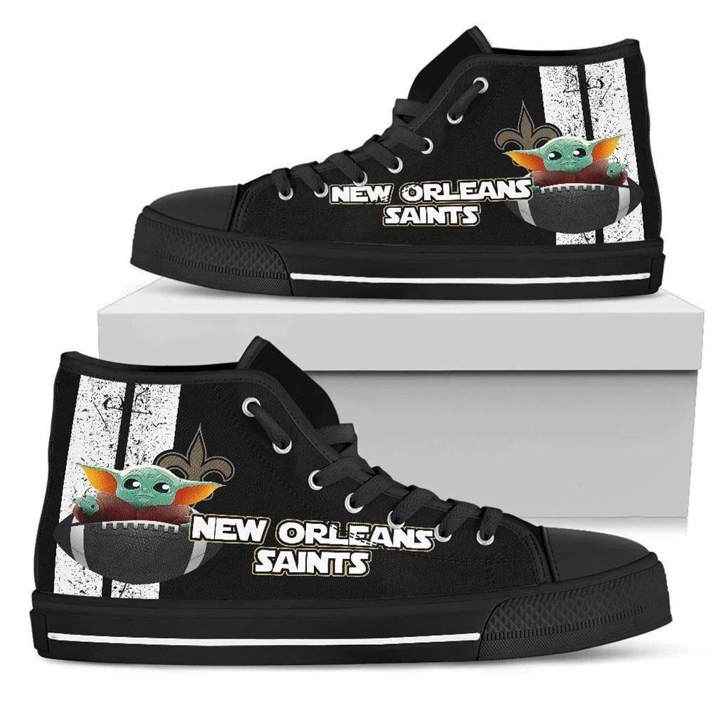 JWFancy New Orleans Saints High Top Canvas Sneakers Shoes For Men And Women