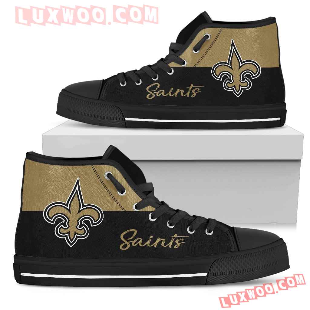 JWFancy New Orleans Saints High Top Canvas Sneakers Shoes For Men And Women