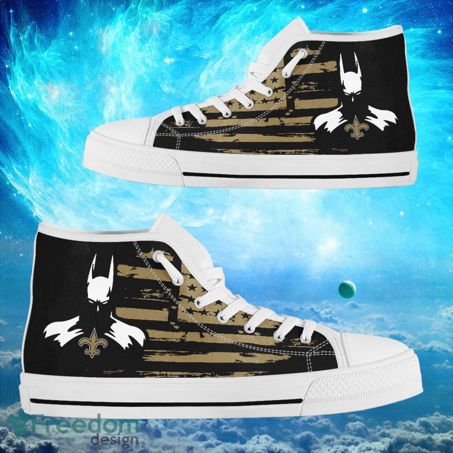JWFancy New Orleans Saints High Top Canvas Sneakers Shoes For Men And Women