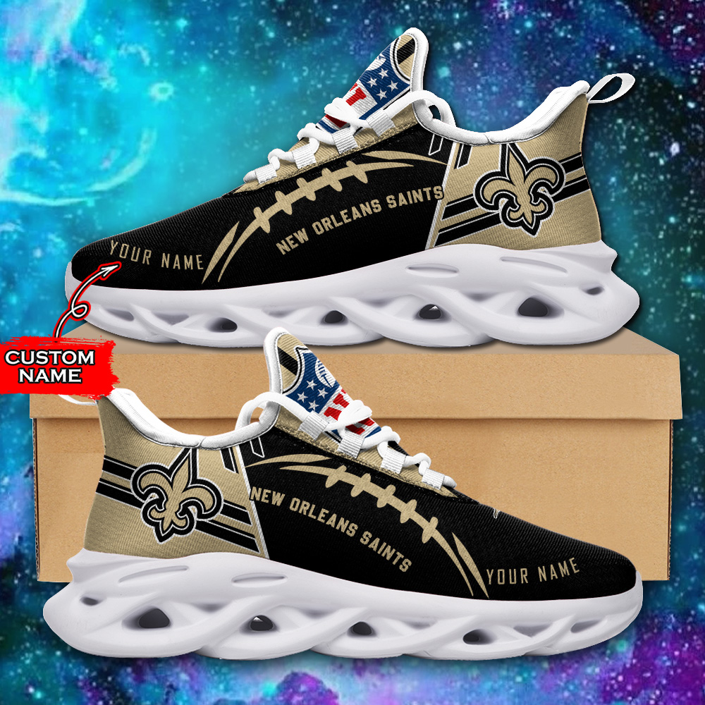 JWFancy New Orleans Saints Max Soul Shoes Sneakers For Men And Women