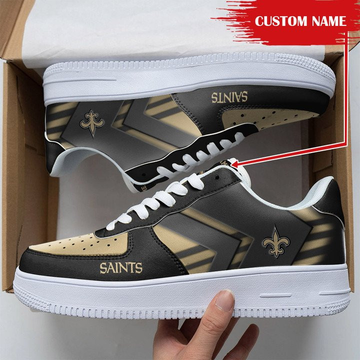 JWFancy New Orleans Saints NFL Air Low-Top Sneakers Shoes For Men And Women