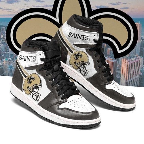 JWFancy New Orleans Saints NFL AJ1 High Sneakers Shoes For Men And Women