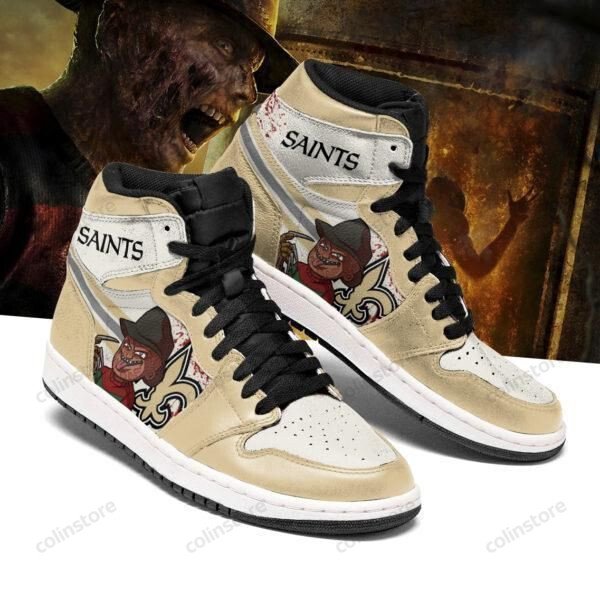 JWFancy New Orleans Saints NFL AJ1 High Sneakers Shoes For Men And Women