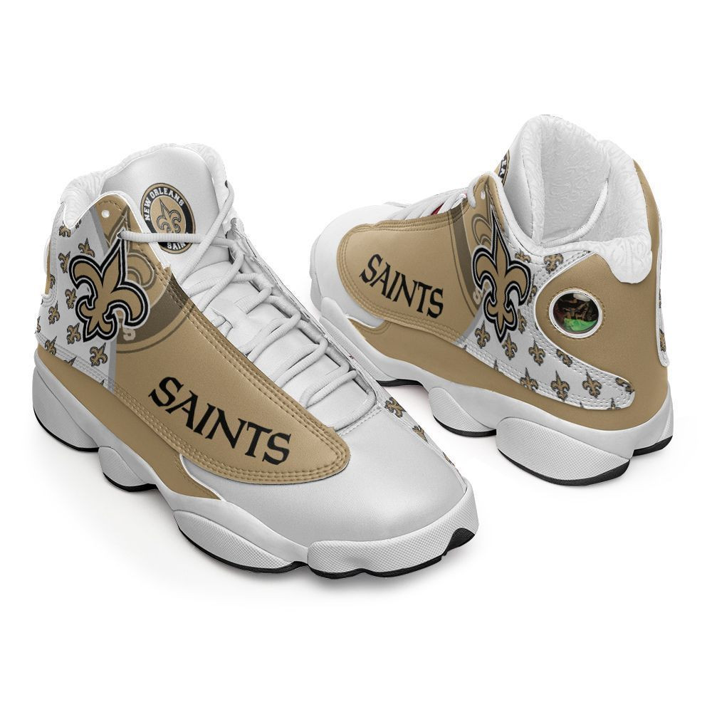 JWFancy New Orleans Saints NFL AJ13 Sneakers Shoes For Men And Women