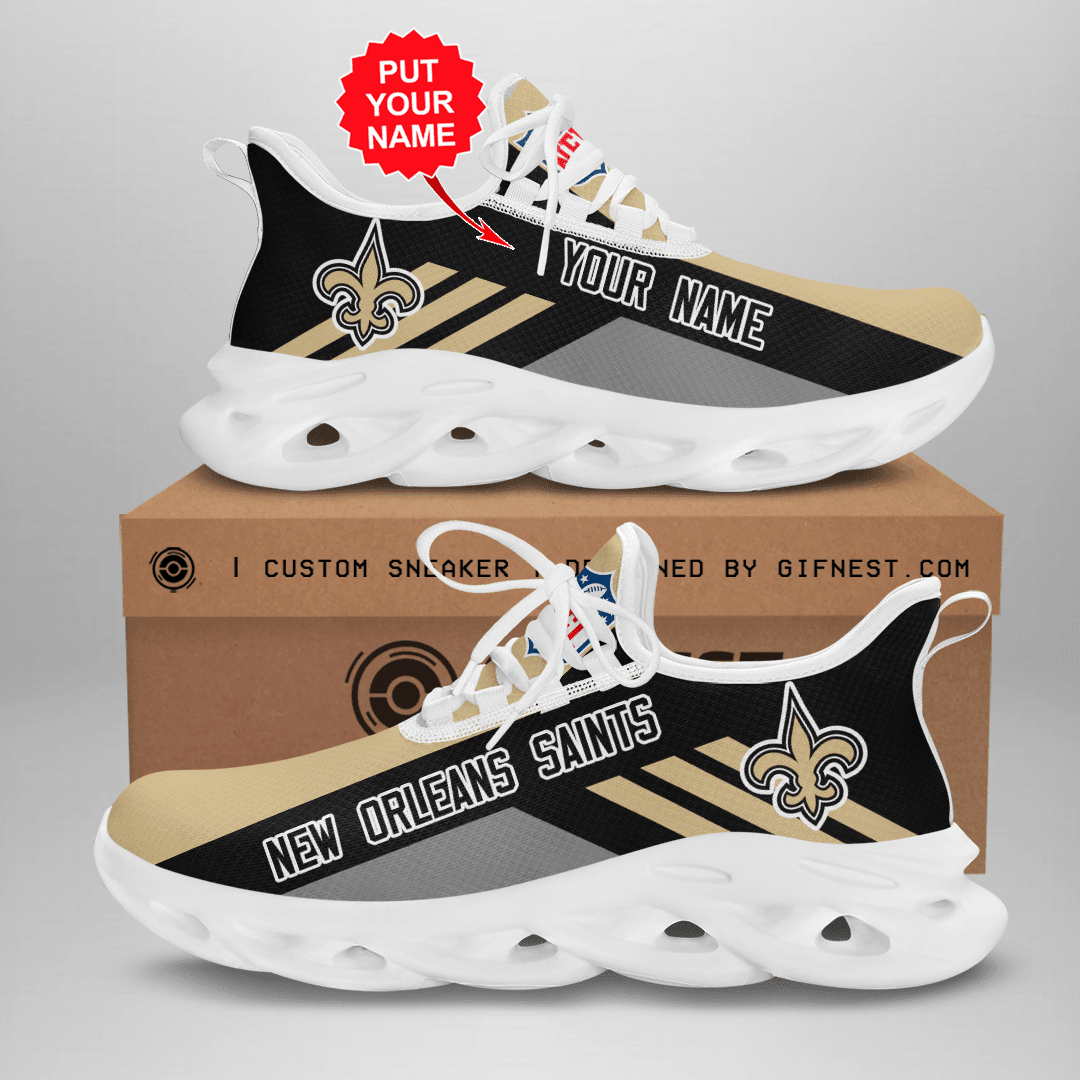 JWFancy New Orleans Saints NFL Max Soul Shoes Sneakers For Men And Women