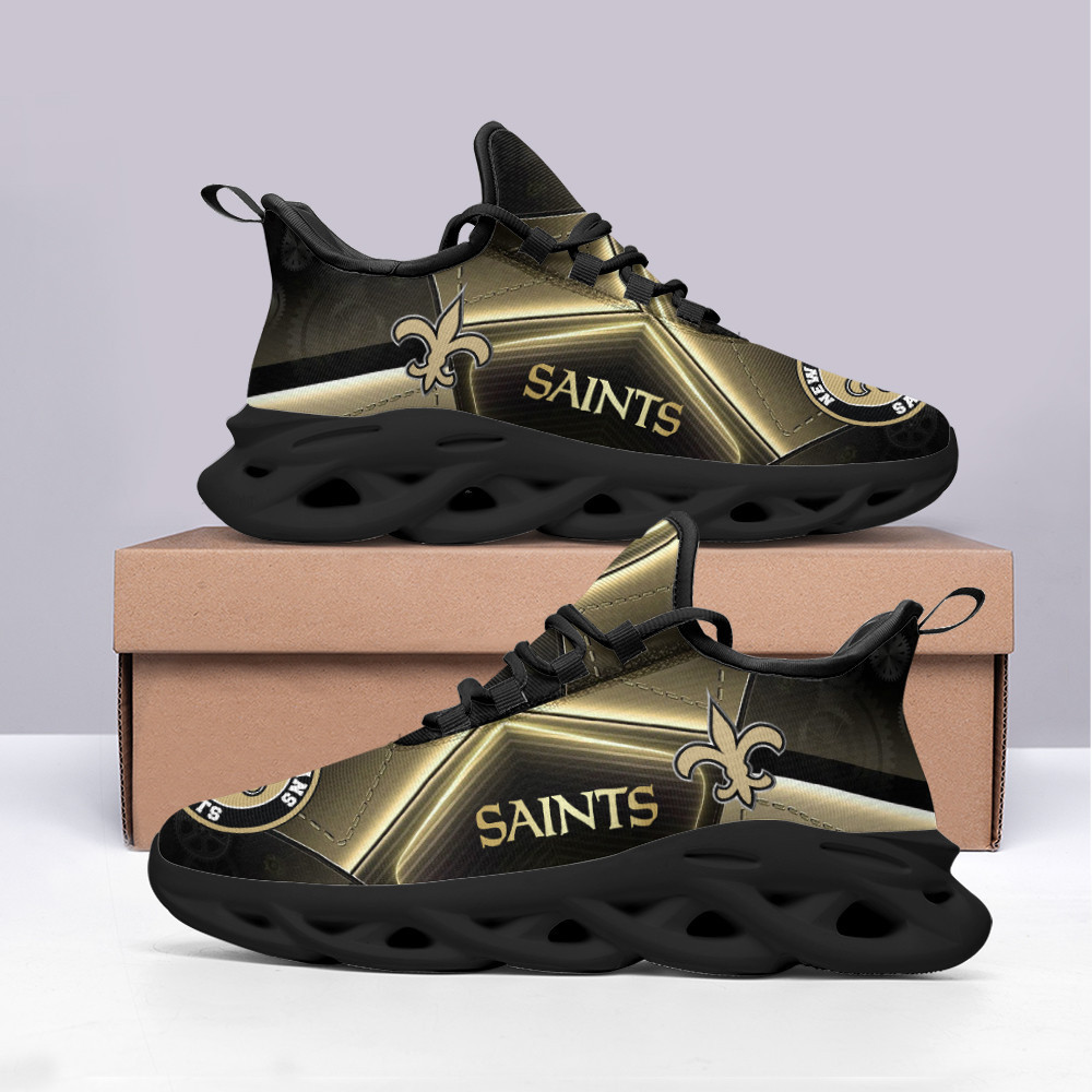 JWFancy New Orleans Saints NFL Max Soul Shoes Sneakers For Men And Women