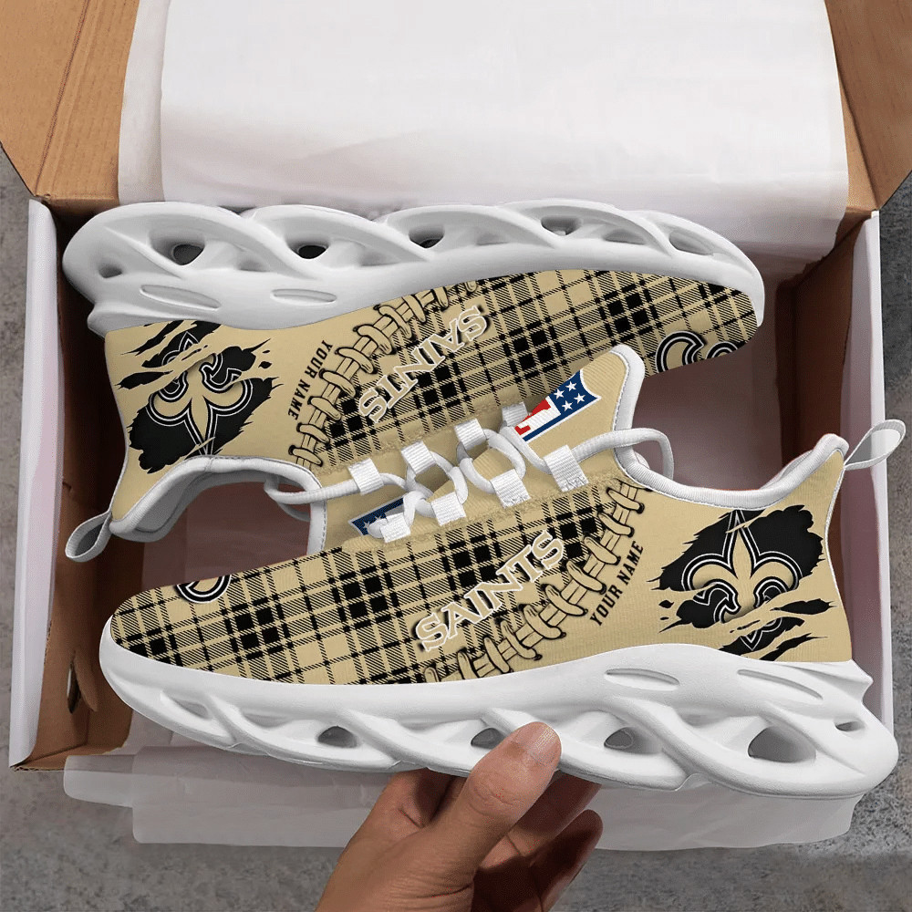 JWFancy New Orleans Saints NFL Max Soul Shoes Sneakers For Men And Women