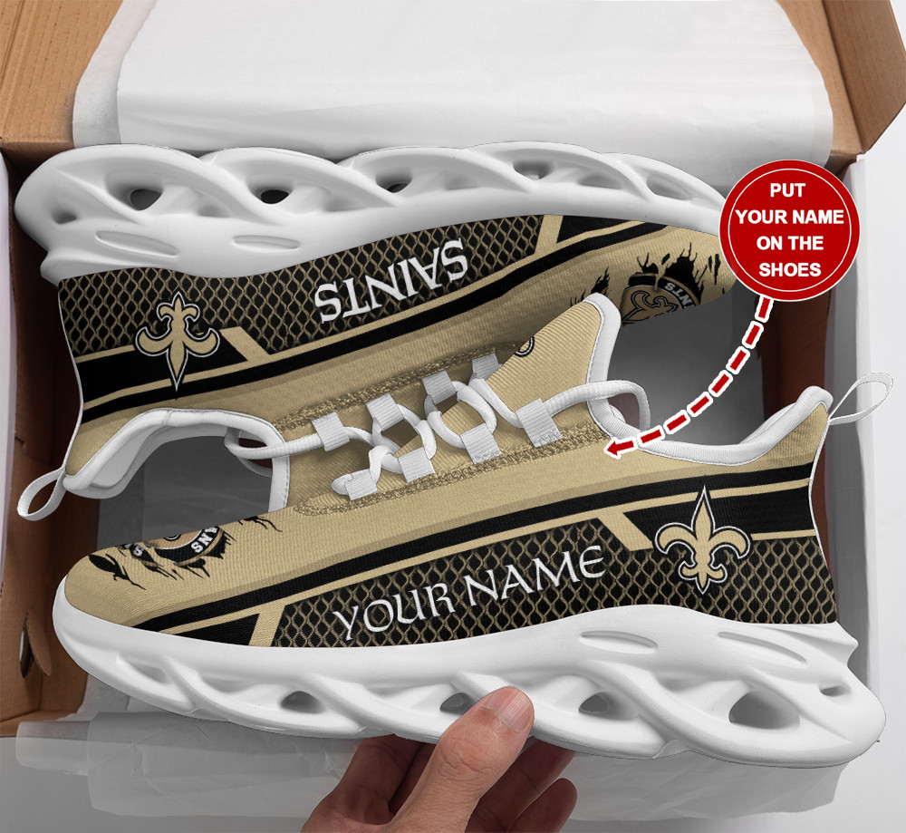 JWFancy New Orleans Saints NFL Max Soul Shoes Sneakers For Men And Women