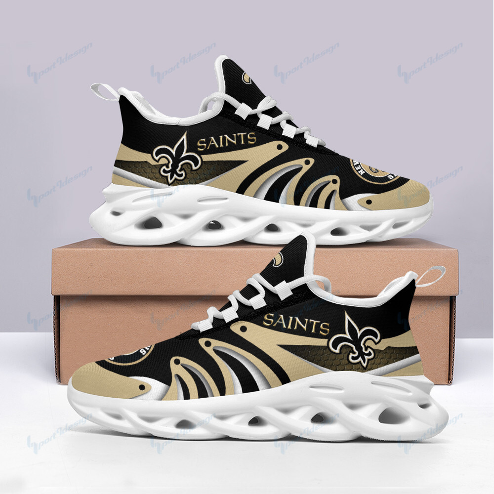 JWFancy New Orleans Saints NFL Max Soul Shoes Sneakers For Men And Women