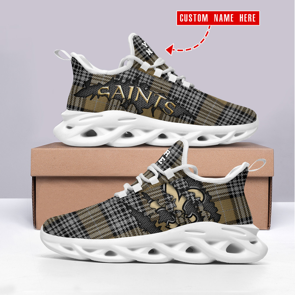 JWFancy New Orleans Saints NFL Max Soul Shoes Sneakers For Men And Women