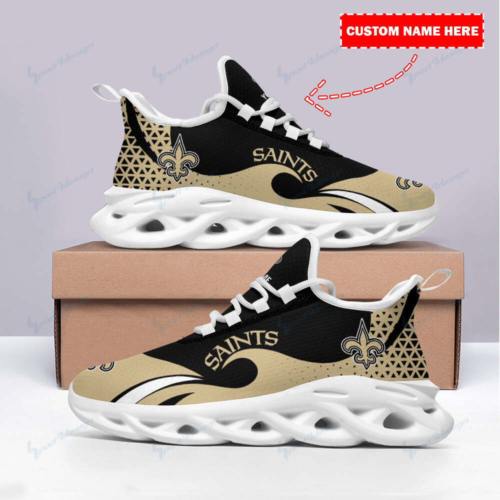JWFancy New Orleans Saints NFL Max Soul Shoes Sneakers For Men And Women
