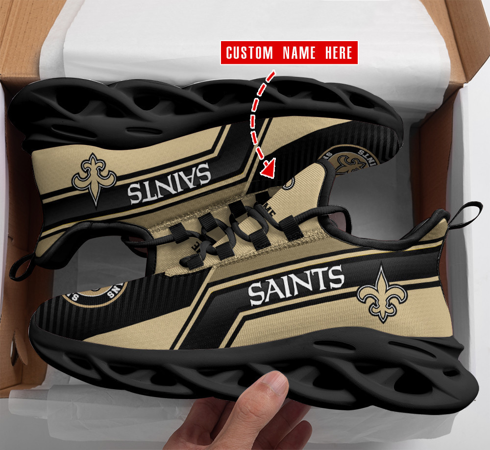 JWFancy New Orleans Saints NFL Max Soul Shoes Sneakers For Men And Women