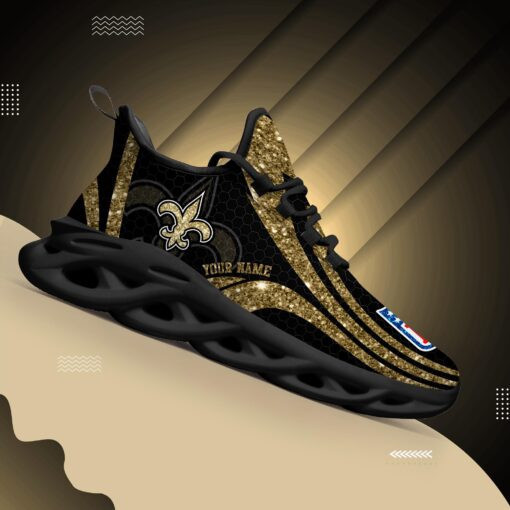 JWFancy New Orleans Saints NFL Max Soul Shoes Sneakers For Men And Women
