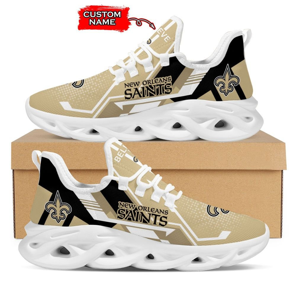 JWFancy New Orleans Saints NFL Max Soul Shoes Sneakers For Men And Women