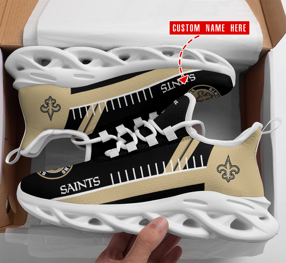 JWFancy New Orleans Saints NFL Max Soul Shoes Sneakers For Men And Women