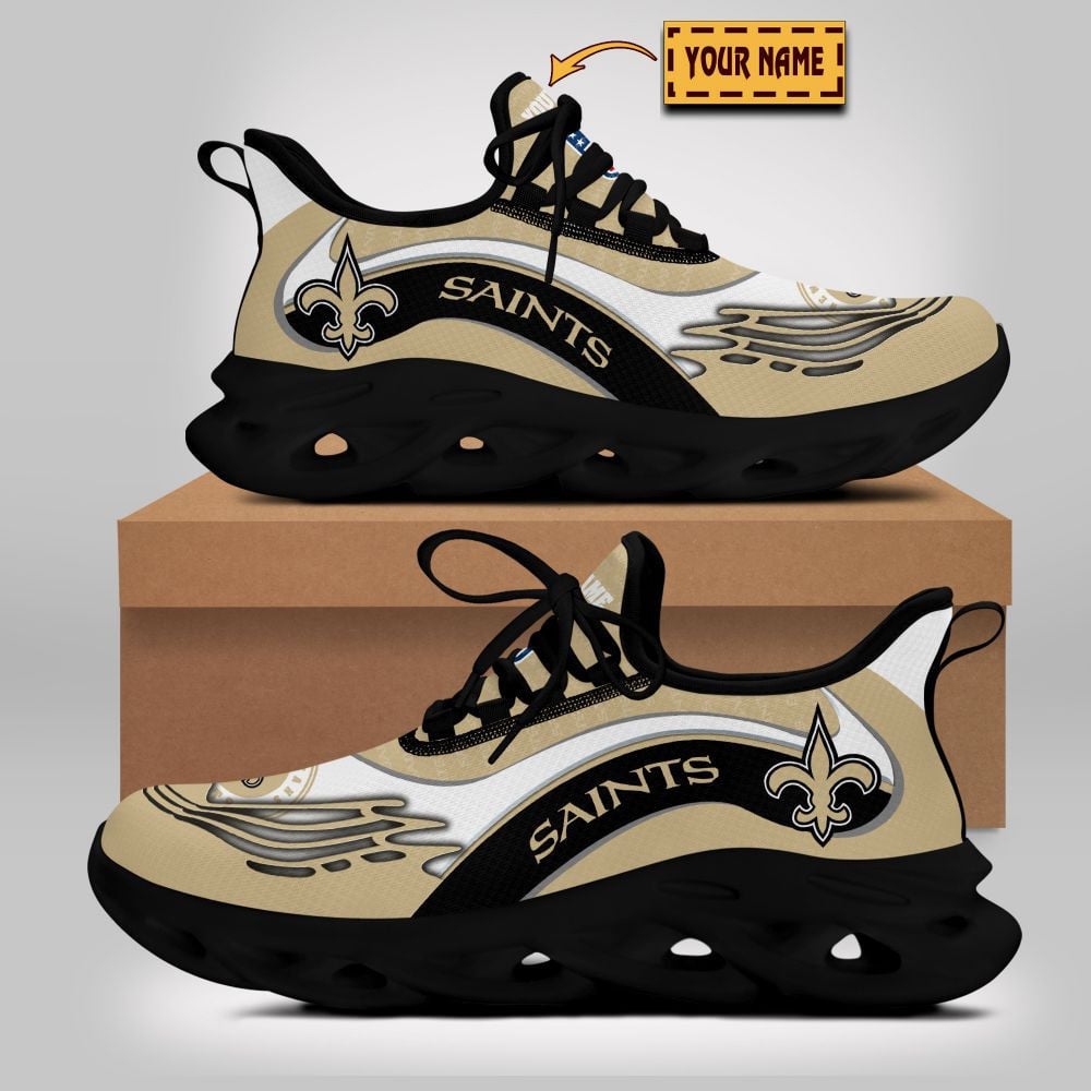 JWFancy New Orleans Saints NFL Max Soul Shoes Sneakers For Men And Women