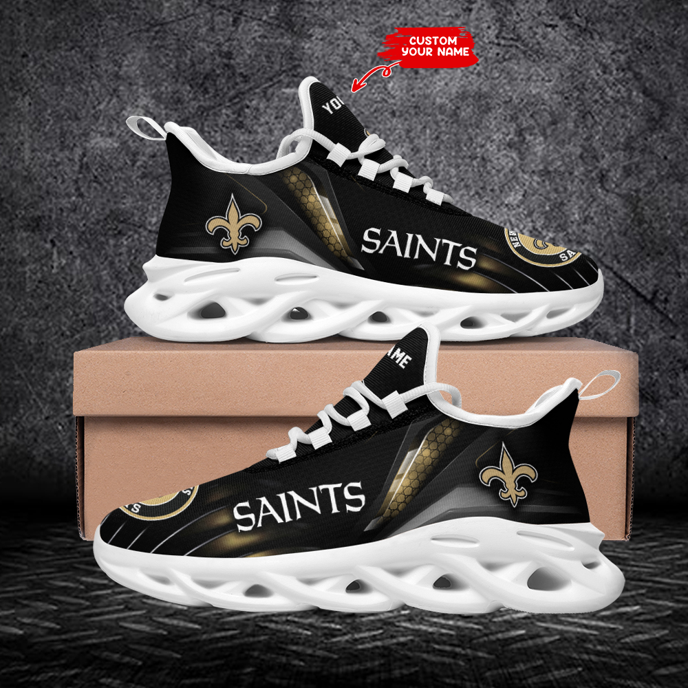 JWFancy New Orleans Saints NFL Max Soul Shoes Sneakers For Men And Women