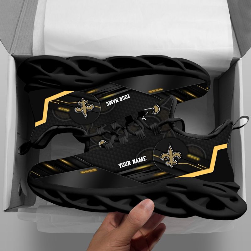 JWFancy New Orleans Saints NFL Max Soul Shoes Sneakers For Men And Women