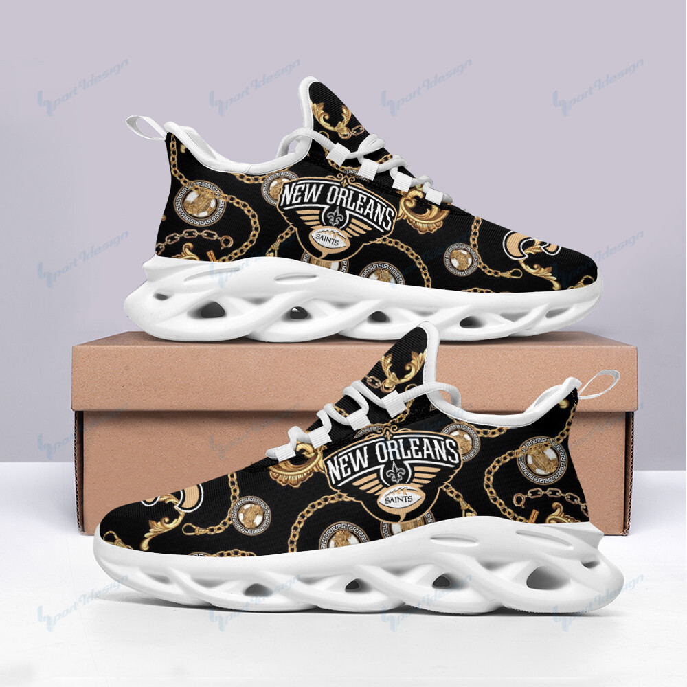JWFancy New Orleans Saints NFL Max Soul Shoes Sneakers For Men And Women