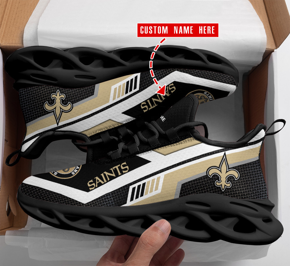 JWFancy New Orleans Saints NFL Max Soul Shoes Sneakers For Men And Women